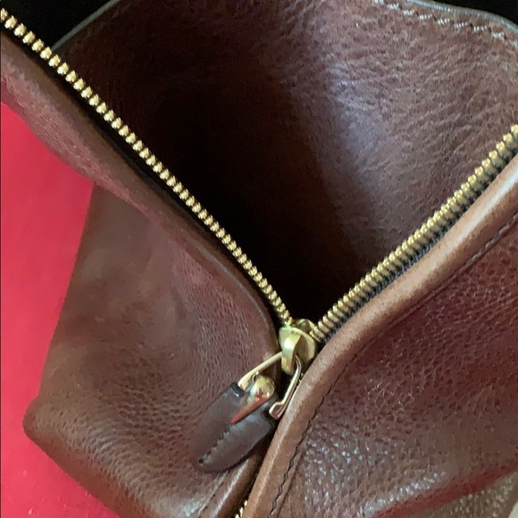 Elie Tahari vintage style leather doctor bag purse - Picture 7 of 16